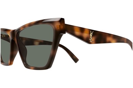 Okulary przeciwsłoneczne Saint Laurent SLM103 003 Kwadratowe Havana