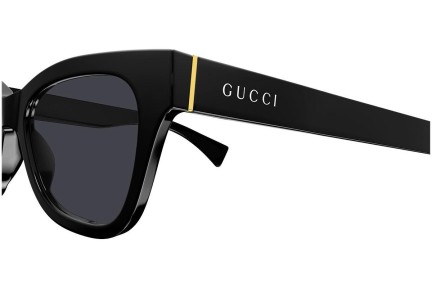 Okulary przeciwsłoneczne Gucci GG1133S 001 Kocie oczy Czarne