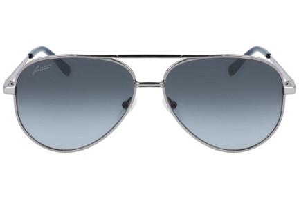 Okulary przeciwsłoneczne Lacoste L233S 038 Pilotki (Aviator) Srebrne