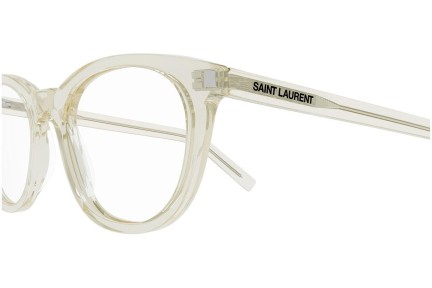 Okulary korekcyjne Saint Laurent SL471 004 Okrągłe Przezroczyste