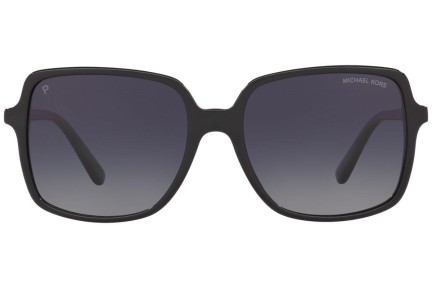 Okulary przeciwsłoneczne Michael Kors Isle of Palms MK2098U 3781T3 Polarized Oversize Czarne