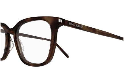 Okulary korekcyjne Saint Laurent SL479 002 Kwadratowe Havana