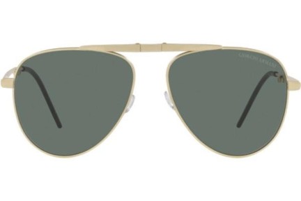 Okulary przeciwsłoneczne Giorgio Armani AR6113T 300271 Pilotki (Aviator) Złote