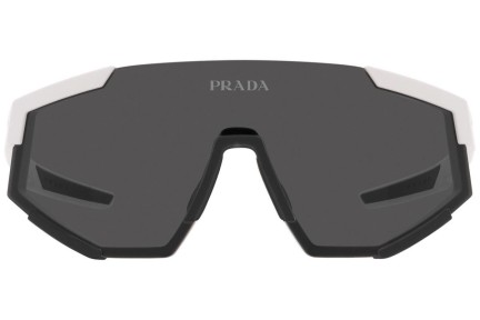 Okulary przeciwsłoneczne Prada Linea Rossa PS04WS TWK06F Pojedyncze | Shield Białe