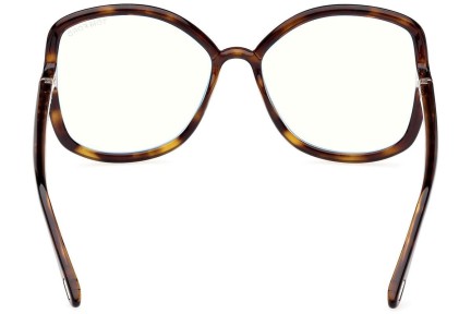 Okulary korekcyjne Tom Ford FT5845-B 052 Kwadratowe Havana