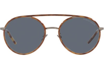 Okulary przeciwsłoneczne Giorgio Armani AR6121J 333219 Okrągłe Havana