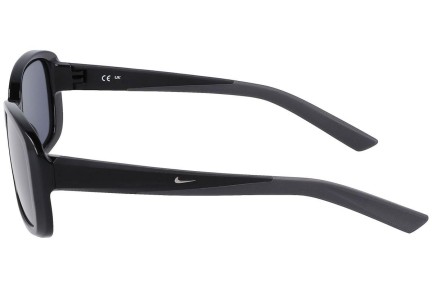 Okulary przeciwsłoneczne Nike Epic Breeze FD1880 010 Prostokątne Czarne