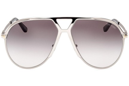 Okulary przeciwsłoneczne Tom Ford Xavier FT1060 16B Pilotki (Aviator) Szare