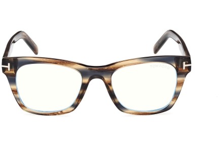 Okulary korekcyjne Tom Ford FT5886-B 045 Kwadratowe Wielokolorowe