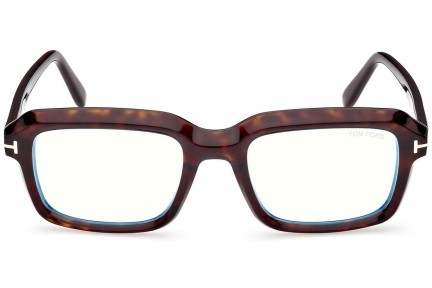 Okulary korekcyjne Tom Ford FT5888-B 052 Prostokątne Havana