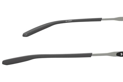 Okulary przeciwsłoneczne Under Armour UAGAMUT 003/M9 Polarized Prostokątne Czarne