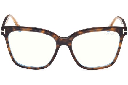 Okulary korekcyjne Tom Ford FT5892-B 052 Kwadratowe Havana