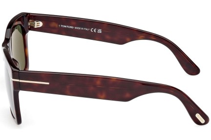 Okulary przeciwsłoneczne Tom Ford Nico 2 FT1062 52N Kwadratowe Havana