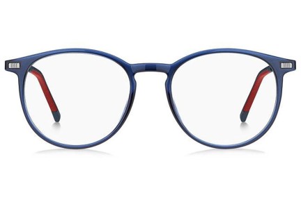 Okulary korekcyjne Tommy Hilfiger TH2021 PJP Owalne Niebieskie