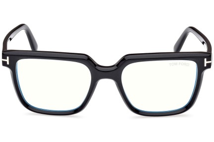 Okulary korekcyjne Tom Ford FT5889-B 001 Kwadratowe Czarne