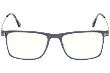 Okulary korekcyjne Tom Ford FT5865-B 013 Prostokątne Szare