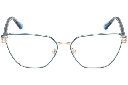 Okulary korekcyjne Guess GU2969 092 Nieregularny Niebieskie