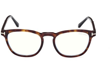 Okulary korekcyjne Tom Ford FT5890-B 056 Okrągłe Havana