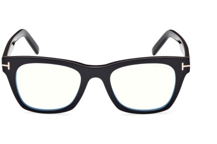 Okulary korekcyjne Tom Ford FT5886-B 001 Kwadratowe Czarne