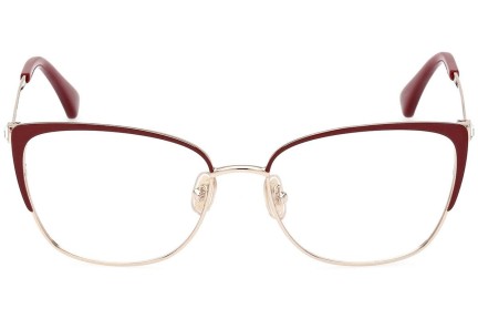 Okulary korekcyjne Max Mara MM5106 032 Kocie oczy Złote