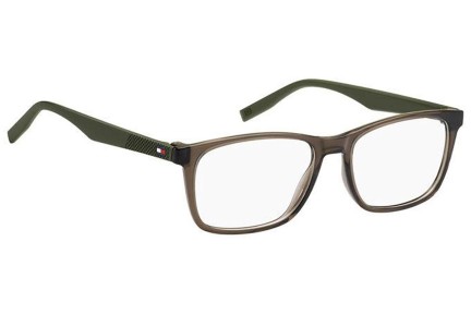 Okulary korekcyjne Tommy Hilfiger TH2025 09Q Prostokątne Brązowe