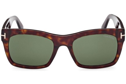 Okulary przeciwsłoneczne Tom Ford Nico 2 FT1062 52N Kwadratowe Havana