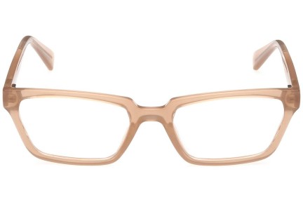 Okulary korekcyjne Guess GU8280 057 Prostokątne Beżowe