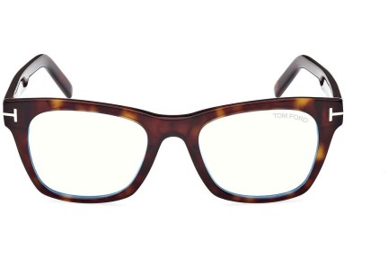 Okulary korekcyjne Tom Ford FT5886-B 052 Kwadratowe Havana