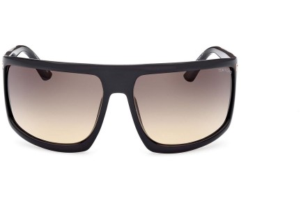 Okulary przeciwsłoneczne Tom Ford Clint 2 FT1066 01B Flat Top Czarne