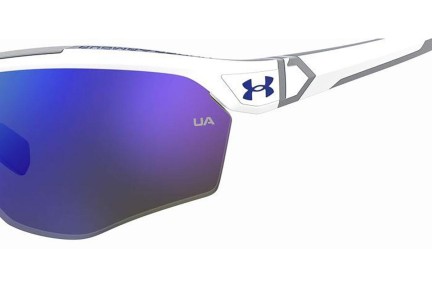 Okulary przeciwsłoneczne Under Armour UAYARD PRO/F WWK/W1 Nieregularny Białe