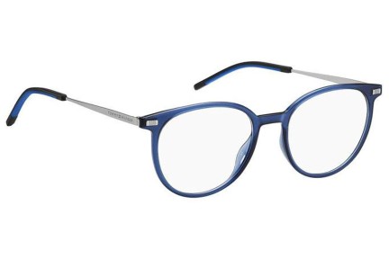 Okulary korekcyjne Tommy Hilfiger TH2020 PJP Owalne Niebieskie