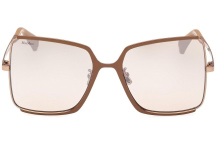 Okulary przeciwsłoneczne Max Mara Weho MM0070-H 34K Kwadratowe Brązowe