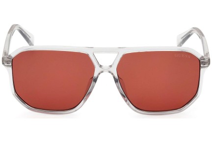 Okulary przeciwsłoneczne Guess GU8276 20E Pilotki (Aviator) Szare