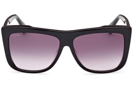 Okulary przeciwsłoneczne Max Mara Lee 1 MM0066 01B Kwadratowe Czarne