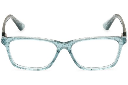 Okulary korekcyjne Guess GU9235 089 Prostokątne Niebieskie