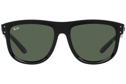 Okulary przeciwsłoneczne Ray-Ban Boyfriend Reverse RBR0501S 6677VR Kwadratowe Czarne