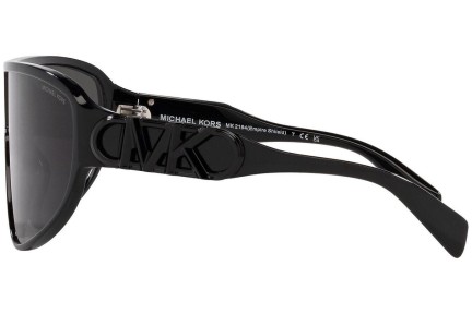 Okulary przeciwsłoneczne Michael Kors Empire Shield MK2194 300587 Flat Top Czarne