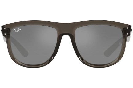 Okulary przeciwsłoneczne Ray-Ban Boyfriend Reverse RBR0501S 6707GS Kwadratowe Szare