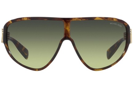 Okulary przeciwsłoneczne Michael Kors Empire Shield MK2194 30060N Flat Top Havana