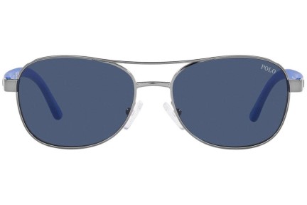 Okulary przeciwsłoneczne Polo Ralph Lauren PP9002 926180 Pilotki (Aviator) Szare