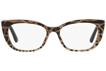 Okulary korekcyjne Dolce & Gabbana DX3357 3163 Kocie oczy Havana