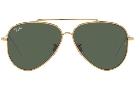 Okulary przeciwsłoneczne Ray-Ban Aviator Reverse RBR0101S 001/VR Pilotki (Aviator) Złote