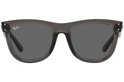 Okulary przeciwsłoneczne Ray-Ban Wayfarer Reverse RBR0502S 6707GR Kwadratowe Szare