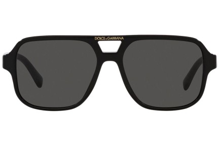 Okulary przeciwsłoneczne Dolce & Gabbana DX4003 335587 Pilotki (Aviator) Czarne