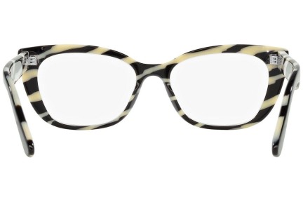 Okulary korekcyjne Dolce & Gabbana DX3357 3372 Kocie oczy Czarne