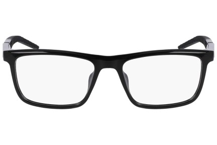 Okulary korekcyjne Nike 7057 001 Prostokątne Czarne