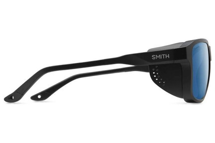 Okulary przeciwsłoneczne Smith EMBARK 003/QG Polarized Kwadratowe Czarne