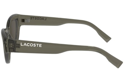 Okulary przeciwsłoneczne Lacoste L6013S 210 Kocie oczy Zielone