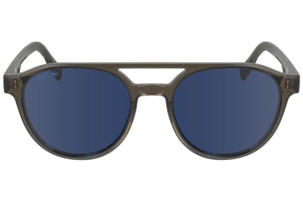 Okulary przeciwsłoneczne Lacoste L6008S 210 Pilotki (Aviator) Brązowe