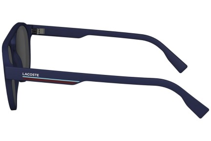 Okulary przeciwsłoneczne Lacoste L6008S 424 Pilotki (Aviator) Niebieskie